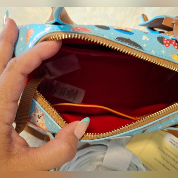 Dooney & Bourke Blue and Brown Women's Bag - Picture 10 of 10